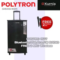 POLYTRON PASPRO 15F7 SPEAKER KARAOKE BLUETOOTH