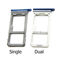 SIM Card Tray For Samsung Galaxy Note 8 SIM Card Reader Sim Tray Holder Sim Slot Replacement Parts Black/Gold/Purple/Blue