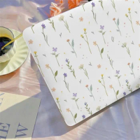 For Macbook Pro 14 Case Laptop M1 2021 A2442 Cover 14.2 Inch M2 2023 Shell M3 A2918 A2992 Cute Flowers for Apple Air 13'' 2024
