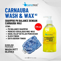 CARNAUBA WASH and WAX - nanoTECH PROTECTION - SHAMPOO MOBIL MOTOR PH BALANCE DENGAN CARNAUBA WAX / M
