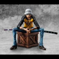 MegaHouse MH POP ONE PIECE Trafalgar D. Water Law Action PVC Collection Model Toy Anime Figure Toys For Kids