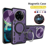 เคสสำหรับ Realme 14 Pro Plus, 14T 5G 2025, กันกระแทก, พร้อมที่ยึด, ฝาครอบแหวนรถ, เข้ากันได้กับ Realm