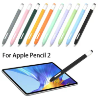 Silicone Non-slip For Apple Pencil 2nd Generation Protective Cover For iPad Pencil Skin Protective Sleeve For Apple Pen Case