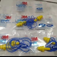 3M ultrafit ear plug tanpa casing 340-4004 / sumbat telinga