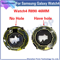 For Samsung Galaxy Watch4 R890 SM-R890 Battery Door Back Cover Rear Middle Frame Housing For Samsung Galaxy Watch 4 46MM Cover