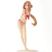 Resin Figure Kit Sword Art Online SAO Yuuki Asuna Swimsuit Version 1/6 Sexy girl Anime Unpainted Garage Resin Kit Model GK