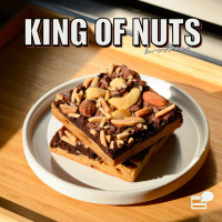 King of Nuts Brookie ขนาดประมาณ 3*3นิ้ว - Oven Talk มาใหม่บนชั้นวางของ