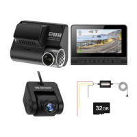 Car Dash Cam Front Rear Dash Camera 4K/1080P Car DVR Recorder Dash Cam 170° Wide Angle WDR APP WiFi