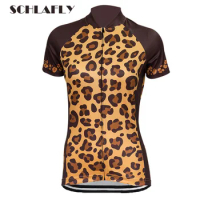Women Retro cycling jersey short sleeve summer bike wear road fashion woman jersey cycling clothing bicycle clothes schlafly