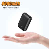 22.5W PD20W Fast Charging Mini Power Bank 9600mAh Portable External Battery Charger Powerbank for iPhone Huawei Xiaomi Poverbank