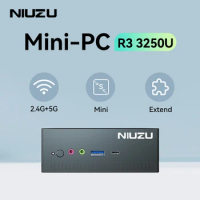 NIUZU Mini PC AMD Ryzen 3 3250U Mini PC Office Computer WiFi5 16GB 512GB Desktop Gaming n100 Mini PC Desktop Gamer мини пк 미니pc