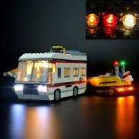 LED for Lego 31052 Creator The Vacation Getaways USB Lights Kit With Battery Box-（Not include Lego Bricks)