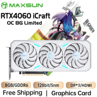 MAXSUN Graphics Cards RTX 4070 4060TI 4060 3060 3060TI 3050 3070 GPU NVIDIA Gaming Video Card Desktop Computer components