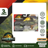 Matchbox Jurassic World Transporter T-Rex Howler - Mainan Mobil balap