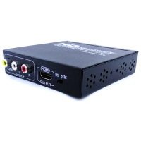 HDMI TO CVBS AV/HDMI AUTO SCALER Support NTSC/ PAL HD Video Converter for TV,VHS, VCR,DVD recorders HDMI1.3 HDCP
