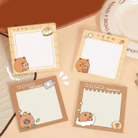 Kartun Comel Capybara Sticky Note N Times Pelekat sendiri Capybara Memo Pad Nota Buku nota Kertas Me