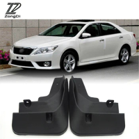 ZD Car Mudflaps Fit For 2012 2013 2014 Toyota Camry XV50 Altis Aurion Molded Accessories Mudflap Front Rear Mudguards fenders
