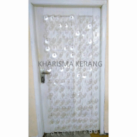 Korden Kerang Luminou Tirai Kerang Simping Korden Pintu Korden Jendela