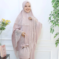 Mukena Lilya Series - Alisya by Olive Mukena (Mukena Lebaran terkini)