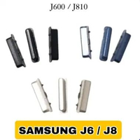 Tombol Luar On Off Volume Samsung J600 j810 J8 2018 J6 2018 - Keypad Samsung biru