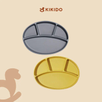 Kikido X Ayla Divido Suction Plate - Mangkuk Makan Bayi