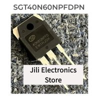 IGBT SGT40N60NPFDPN, 40N60NPFD TO-3P, 100% mới, 40N60NPFD TO-3P, 40N60 600V, 40A, Còn hàng