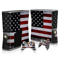 Whole Body Protective Vinyl Skin Decal Cover for Xbox 360 Slim Console Xbox 360 Slim controller Skins Wrap Sticker