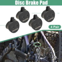 X Autohaux 4 Pair Resin Bicycle Disc Bike Brake Pads Replacement for Jak-5 B777 TRINX