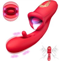 Tapping Flapping Vibrator for Women Clitoris Clit Sucker Stimulator Powerful Oral Sex Toy Woman Female Rabbit Sucking Vibrators