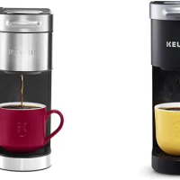 Keurig® K-Supreme Plus Single Serve K-Cup Pod Coffee Maker, MultiStream Technology, Stainless Steel &amp; K-Mini Single Serve Coffee
