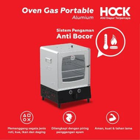 Hock Oven Gas Portable Aluminium HO-GA103