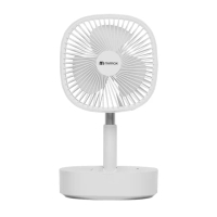 【mimax 米覓】搖頭式折疊電風扇 8吋 含遙控器(風扇 小風扇 桌面風扇 折疊風扇)