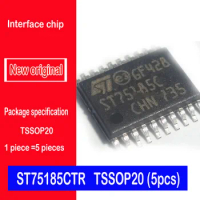 The new original spot ST75185CTR ST75185C TSSOP20 Multiple RS-232 drivers and receivers(5PCS)
