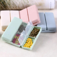 1PC Weekly Pill Box 7 Days Foldable Travel Medicine Holder Pill Box Tablet Storage Case Container Dispenser Organizer Tools
