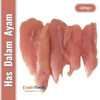 Has dalam Ayam Segar - Dada Has dalam Ayam Tenderloin Fresh | 500gr [ Harga Per 0,5 Kg ]