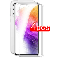 4Pcs Tempered Glass For Samsung Galaxy A73 5G SamsungA73 samsun sumsung A 73 73A Case Protective Armor Films Cover 6.7 inches