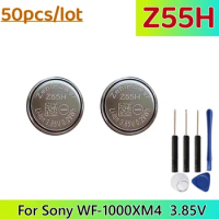 50pcs Z55H for ZeniPower replacement CP1254 1254 for Sony WF-1000XM4 XM4 Bluetooth Headset Battery 3.85V 75mAh