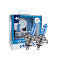 【Philips 飛利浦】頭燈 藍鑽之光 5000K H1(車麗屋)