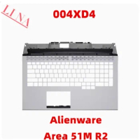 For original DELL Dell Alienware Area 51M R2 C shell Palm Rest keyboard face shell 004XD4