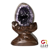 【正佳珠寶】紫水晶頂級5A恐龍蛋2.3kg擺件