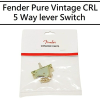 Fender Pure Vintage CRL 5-Way Lever Switch 五段 刀閘式 拾音器 切換開關