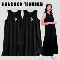 ANDROK TERUSAN DEWASA HITAM 1 PCS androk terusan dewasa warna hitam handrok  Dalaman Panjang ecer