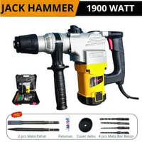 Demolution Hammer Drill Hamer Bor Penghancur Tembok Beton Bobok Tembok