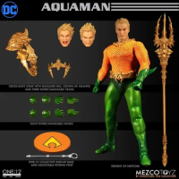 Original Mezco ONE:12 6inch 1/12 Aquaman Anime Action Collection Figures Model Toys Gifts for Kids
