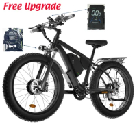 Smlro XDC600 Pro Electric Fat Tire Bike 48V 26 Inch 2000W Double Motor 16Ah 22.4Ah Bicycle Electric Hybrid Bike For Men Adult
