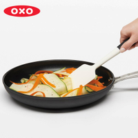 美國 OXO 好好握矽膠刮刀 烘焙刮刀 中 白【$199超取免運】