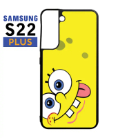 Casing Custom Case Samsung S22 PLUS Softcase Bumper Motif Spongebob 5