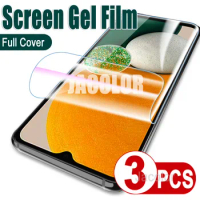 3PCS Soft Hydrogel Film For Samsung Galaxy A13 4G A33 A53 A73 5G Sansumg Galaxi A 13 53 33 73 4 5 G Water Gel Screen Protector