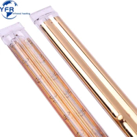 Quartz Halogen Tubular Lamp 1000W with Gold Reflector