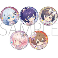 ■預購■『Movic』通販｜世界計畫 彩色舞台 feat.初音未來『25時、ナイトコードで。』Q版徽章組（全5種）。